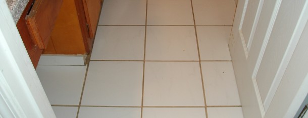 Bathroom Floor Before